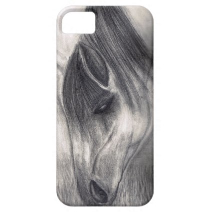 Paso Fino Horse Drawing  cell Phone Case